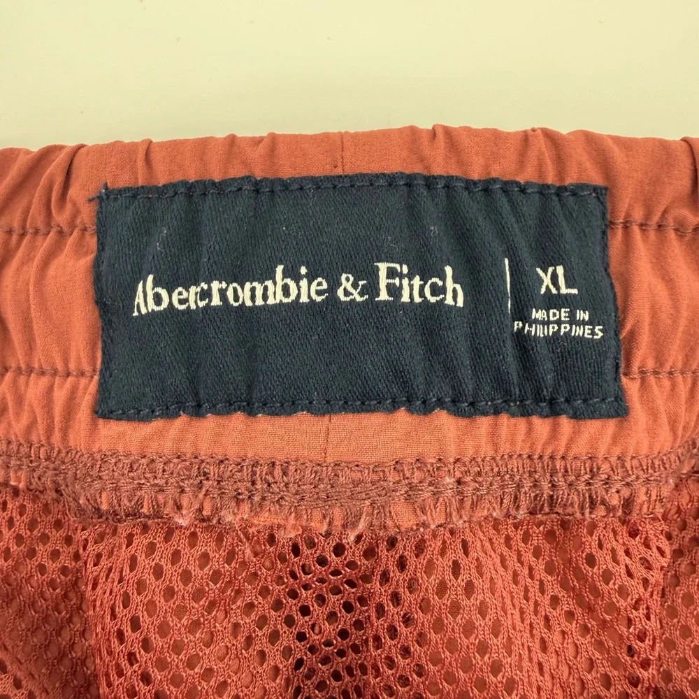 Abercrombie & Fitch Men Elastic Waist Casual Mesh Lined 7